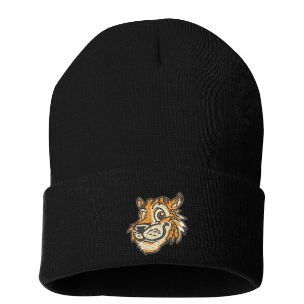 12" Solid Cuffed Beanie (Embroidered Logo) Thumbnail